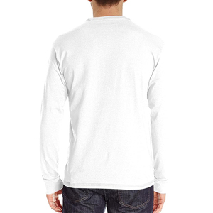 Vente en gros de t-shirts unisexes à col rond en coton 100% à manches longues, t-shirts à manches longues pour hommes, impression personnalisée de t-shirts pour hommes - Product Image 4