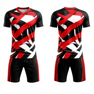 Conjunto de Ropa de Fútbol Personalizada para Hombre, Camiseta y Pantalones Cortos, Ropa Deportiva Transpirable, Impresión por Sublimación con Identidad de Equipo - Product Image 5