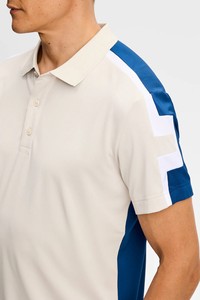 Polo de golf pour homme en jersey tricoté, séchage rapide, évacuation de l'humidité, dos en maille, extensible dans 4 directions, OEM ODM personnalisé - Product Image 2