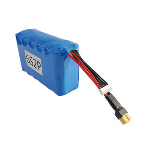 Baterai Li-Ion Kustom 7.4V 6600mah 48.84wh Isi Ulang 18650 2S3P 6600mah 8.4V Paket Baterai - Product Image 3