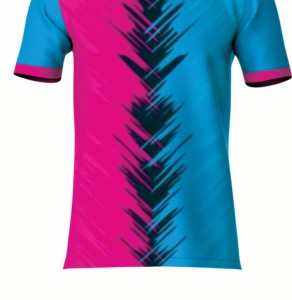 T-shirt en polyester pour sublimation, durable, imprimé sur toute la surface - Product Image 4