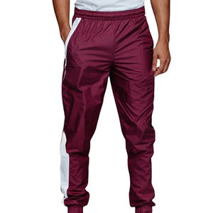 Custom Logo Two-Piece Men's Winter Tracksuit Breathable Nylon Windbreaker Jogger <b>Pants</b> Customizable Breathable Jacket Set - Product Image 3