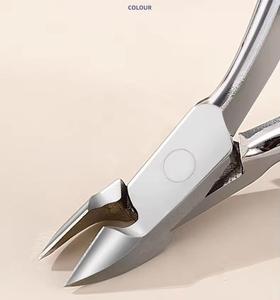 Professional Stainless Steel <b>Nail</b> <b>Clipper</b> 10.0mm Flat Jaw Curved Blade Portable <b>for</b> Finger <b>Nails</b> Adult Use Simple Style - Product Image 4