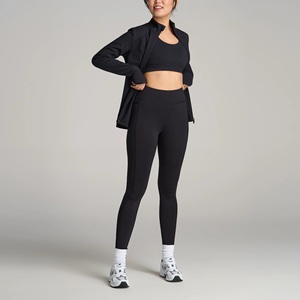 Leggings de yoga sans couture taille haute extensibles pour femmes, idéaux pour le sport et la gym - Product Image 4