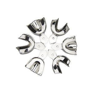 Juego de 6 Bandejas de Impresión Dental de Acero Inoxidable de Grado Médico para Medición de Mandíbula, Fuente de Alimentación Manual, Certificación CE, de Grip Surgical - Product Image 3