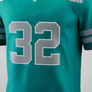 Camiseta de Fútbol Americano Unisex al por Mayor, Diseño Personalizado Sublimado y Cosido, 32 Equipos, Colores y Logotipos Personalizados, Transpirable - Product Image 4