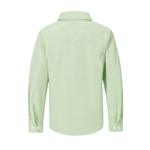 Uniforme Escolar de Verano para Niños, Camisa de Vestir con Cuello y Manga Larga para Jóvenes, Camisas Ligeras con Botones - Product Image 3