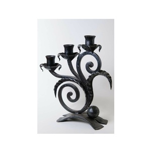 Lanterne porte-bougie en métal avec structure en fer durable pour centres de table de jardin, événements familiaux, dîners et réunions - Product Image 5