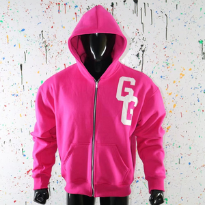 Prix bas, haute qualité, sweats à capuche personnalisés respirants avec fermeture éclair, hautement recommandés, sweats à capuche avec fermeture éclair et logo URBAN PRODUCTIONS - Product Image 1