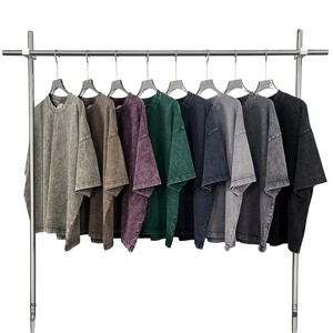 Camiseta Vintage de Alta Calidad con Estampado Gráfico Retro, Lavado Ácido, Estilo Oversize, Diseño Digital Premium - Product Image 1