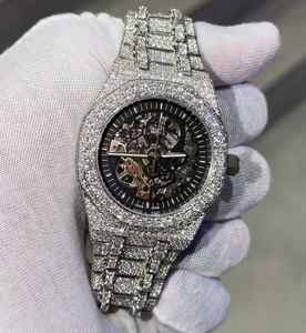 Reloj Elegante y Sencillo de Alta Calidad con Diamantes Moissanite, Diseño Clásico Deportivo y de Negocios, Cristal de 20 mm para Uso Diario - Product Image 2