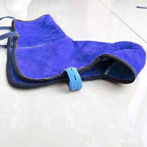 High-Duty Heavy Duty Leather Welder Work Shoe Protectors Safety Clothing for High Heat Insulation Spark Protection Leather Heavy - Product Image 2