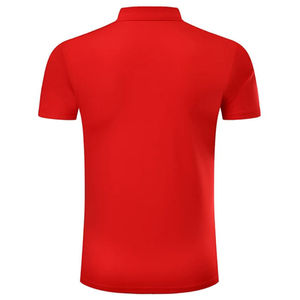 เสื้อโปโลผู้ชายปักโลโก้ตามสั่ง ผ้าฝ้าย 100% ทรงปกติ ระบายอากาศได้ดี เหมาะสำหรับเล่นกอล์ฟ รับผลิตแบบ OEM ขายส่ง - Product Image 4