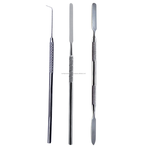 Juego de Instrumentos Quirúrgicos Dentales Manuales de Acero Inoxidable con Empuñadura Moleteada, Herramientas Dentales de Clase I para Procedimientos Orales - Product Image 1
