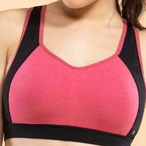 Soutien-gorge de sport sans manches sur mesure pour femme, taille XL, nouveau design tendance, léger, sans couture, respirant, pour la course et le yoga, grande taille - Product Image 4
