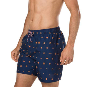 Pantalones Cortos Deportivos Sublimados para Hombre, Cómodos, de Algodón de Primera Calidad, Cintura Elástica, Diseño Sólido Personalizado con Logotipo - Product Image 5