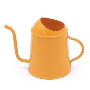Regadera de Acero Inoxidable Cónica Negra Mate con Mango de Madera Ligero, Novedad Más Buscada, para Escritorio de Oficina y Uso con Suculentas - Product Image 5