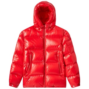 Veste matelassée d'hiver pour homme de haute qualité, en toile, à manches longues, col montant, avec logo frontal, prix raisonnable - Product Image 1