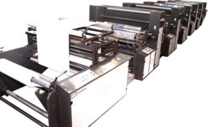 Machine d'impression de papier pour plateaux QSR, machine d'impression de papier peint grand format 1000HT, machine d'impression de sacs et de gobelets en papier - Product Image 2