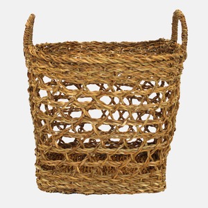 ตะกร้าหวายสานแบบเปิด ตะกร้าเก็บของทำมือ ขายส่ง เป็นมิตรกับสิ่งแวดล้อม ผลิตในเวียดนาม - Product Image 1