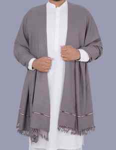 Men Winter Wool <b>Shawl</b> Soft Warm Breathable Solid 300g Traditional Premium Office <b>Wrap</b> - Product Image 4