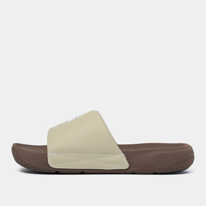 รองเท้าสไลด์ดีไซน์เปิดนิ้วเท้าสุดฮิต สีเบจและสีน้ำตาล พื้นนุ่มใส่สบายตลอดวัน - Product Image 2