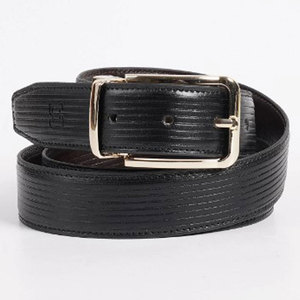 Ceintures décontractées réversibles pour hommes en gros – Motif uni, classiques, en cuir de vachette, boucle en acier, largeur 3,5 cm, longueur 120 cm, ceinture pour jean - Product Image 6
