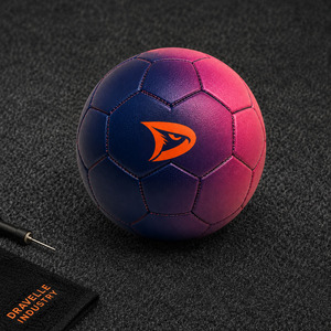 Bulk School & Club Soccer Ball Supplier | Custom Logo <b>Hand</b> <b>Stitched</b> PU Leather Football | Premium 32 Panel Match Training Size 5 - Product Image 5