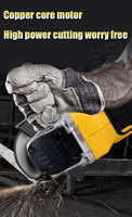 Llave dinamométrica de mano de 500 Nm, llave de impacto inalámbrica, amoladora angular de batería eléctrica, Mini amoladora, herramienta eléctrica