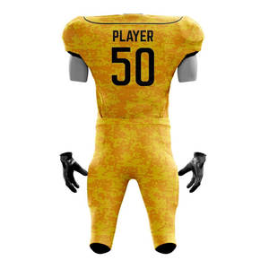 Uniformes de Fútbol Americano Personalizados Premium, Diseños Totalmente Personalizables, Impresión por Sublimación, Transpirables y de Alto Rendimiento - Product Image 3