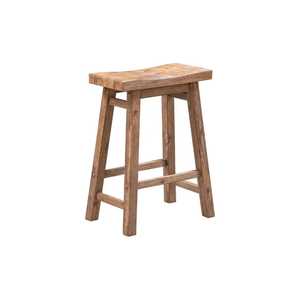 Modern Cantilever Wood <b>Stool</b> 2026 Trending Industrial Black Metal Frame <b>Round</b> Side Table Minimalist Nesting <b>Stool</b> For Living Roo - Product Image 3