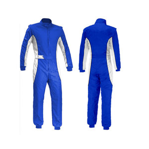 Combinaison de course ignifuge à manches longues pour homme, noire et rouge, bicolore, toutes saisons, pour moto et automobile - Product Image 6