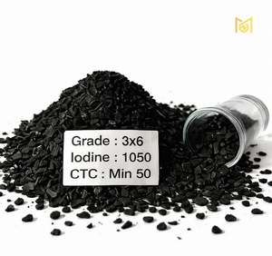 Carbón Activado de Cáscara de Coco 3x6 Vitronexa, 99% de Pureza, Máximo 5% de Humedad, para Recuperación de Oro CIP CIL, Grado Minero, Proveedor - Product Image 2