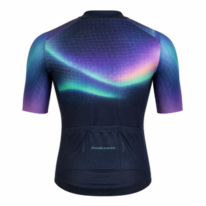 Custom Pro <b>Cycling</b> Jersey Men Full Zip Sublimation Bike Shirt Breathable Mesh Racing Bicycle Wear - Product Image 3