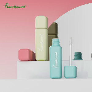 Wholesale Cosmetic Packaging 2.8ml Colorful Square Empty Plastic Lip Gloss Tubes with Screw Cap for Cosmetic Screen Printing - Product Image 4