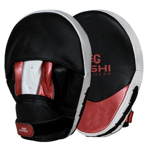 Guantes de Boxeo de Cuero Avanzados, Almohadillas de Entrenamiento de Diseño Premium, Absorbentes de Humedad, Antideslizantes, para Control de Golpes, Uso Cómodo y Duradero - Product Image 1