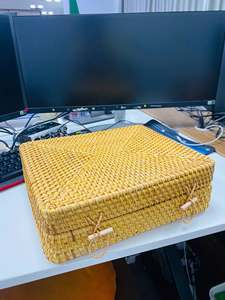 Cesta de Almacenamiento de Ratán Hecha a Mano |   Cesta Tejida Ecológica |   Fabricante de Vietnam - Product Image 5