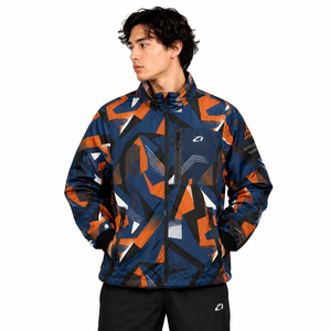 2026 Trendy Outdoor Custom Men Abstract Print Windbreaker Men's <b>Jackets</b> <b>Lightweight</b> Outdoor Zip Up Performance Outerwear OEM ODM - Product Image 1