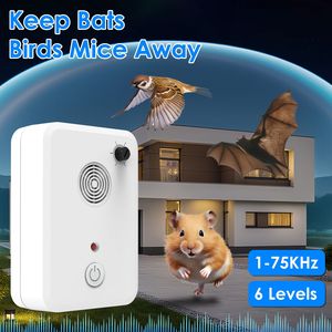 เครื่องไล่หนูและแมลงวันแบบเสียบปลั๊ก 4 ชิ้น ใช้ในบ้าน ระบบอัลตราโซนิก ปรับระดับได้ 6 ระดับ เหมาะสำหรับห้องใต้หลังคา ห้องครัว และพื้นที่อันตราย - Product Image 3