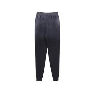 Conjunto Deportivo para Hombre, Negro, Holgado, con Capucha, 100% Algodón, Sudadera de Manga Larga Informal, Pantalones Deportivos con Cordón y Bolsillos, para Verano - Product Image 4