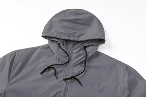 Vestes coupe-vent pour hommes personnalisées, imperméables, à capuche, coupe-vent décontracté, vêtements pour hommes, vestes d'automne pour hommes - Product Image 6