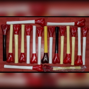 Flûte à cornes rituelle Kangling indienne traditionnelle faite à la main en résine, pour le bouddhisme Vajrayana népalais, le bouddhisme esotérique, le hindouisme tantrique et les usages religieux - Product Image 6