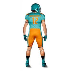 Bas quantité minimale de commande pratique porter des vêtements de sport uniforme fournisseur graphique personnalisé impression par sublimation taille jeunesse maillot de football américain - Product Image 6