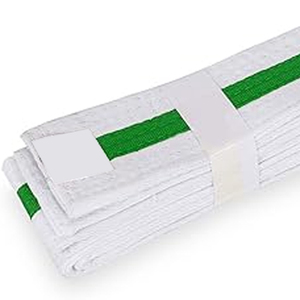 Ceintures de karaté unisexes confortables en coton, broderie de logo personnalisée, vente en gros, équipement d'entraînement pour le judo, le taekwondo et les arts martiaux - Product Image 5