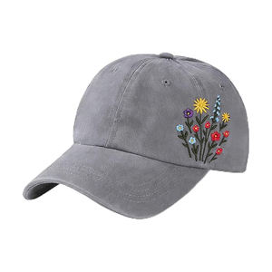 Casquette de baseball vintage en coton lavé et corde, effet vieilli, 5 panneaux, respirante, imperméable, avec sangle réglable pour la randonnée et les voyages en extérieur - Product Image 3