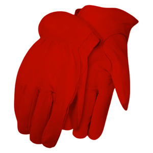 Gants de travail en cuir de vachette grainé de qualité supérieure, antidérapants, usage général, protection des mains et des bras, conduite mécanique - Product Image 5