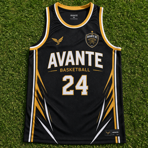 ผู้ผลิตเสื้อบาสเก็ตบอลแบบ OEM ตามสั่ง เนื้อผ้าโพลีเอสเตอร์ 100% แห้งเร็ว ระบายอากาศได้ดี ปักชื่อและหมายเลขผู้เล่นตามสั่ง - Product Image 4