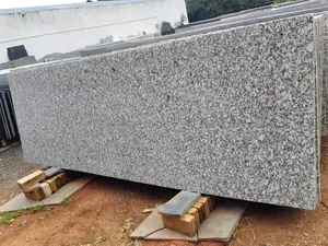 Dalle de granit gris naturel de haute qualité, pierre polie pour comptoirs, panneaux muraux, revêtements de sol et projets d'intérieur de luxe - Product Image 4