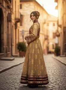 Robe de festival pour femme, style Kuchi afghan, vintage, longue, en dentelle, faite main, brodée, traditionnelle, tribale, lavable, avec boutons, collection 2026 - Product Image 3