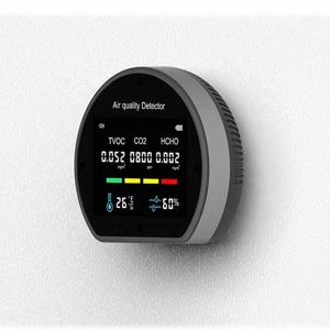 Máy Dò CO2 Cầm Tay NDIR Giám Sát Chất Lượng Không Khí MINI Carbon Dioxide Giám Sát TVOC HCHO Nhiệt Độ Độ Ẩm - Product Image 1